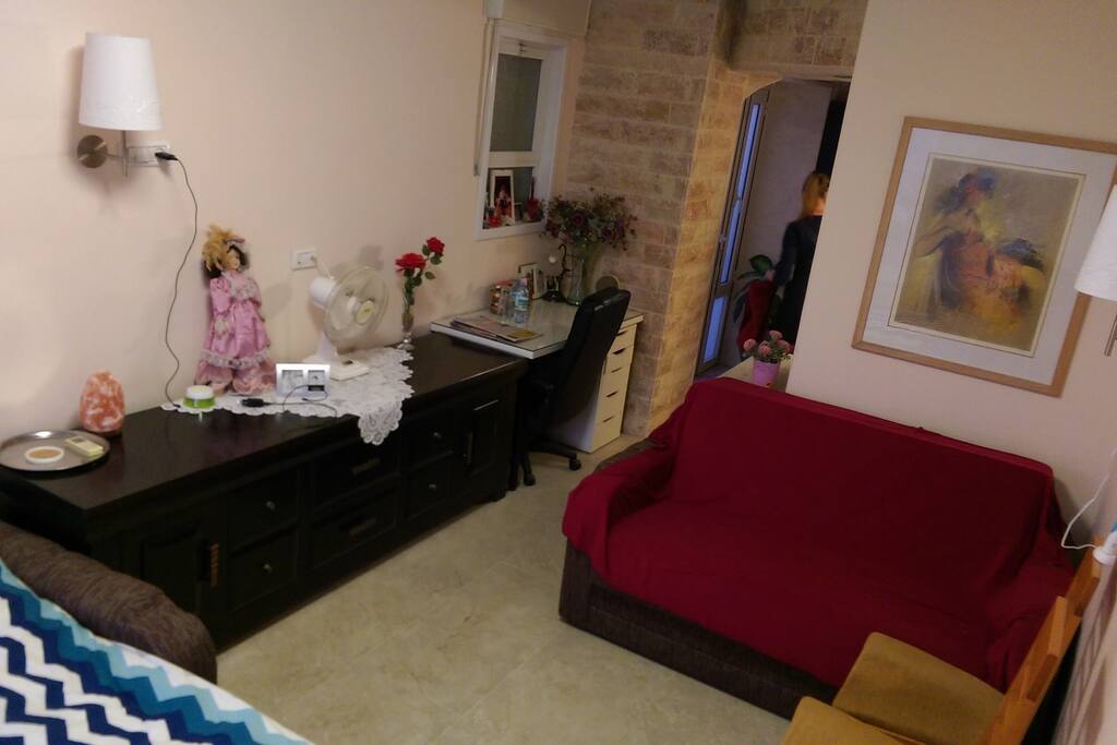 The room