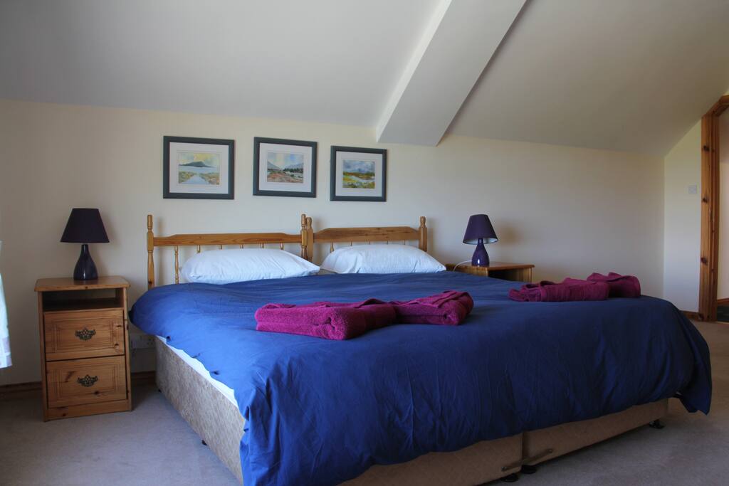 Bedroom 1 (upstairs)
King size