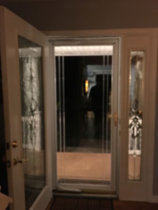 Entrada a la casa