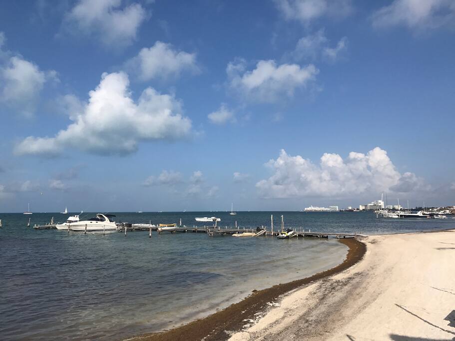 View of the beach