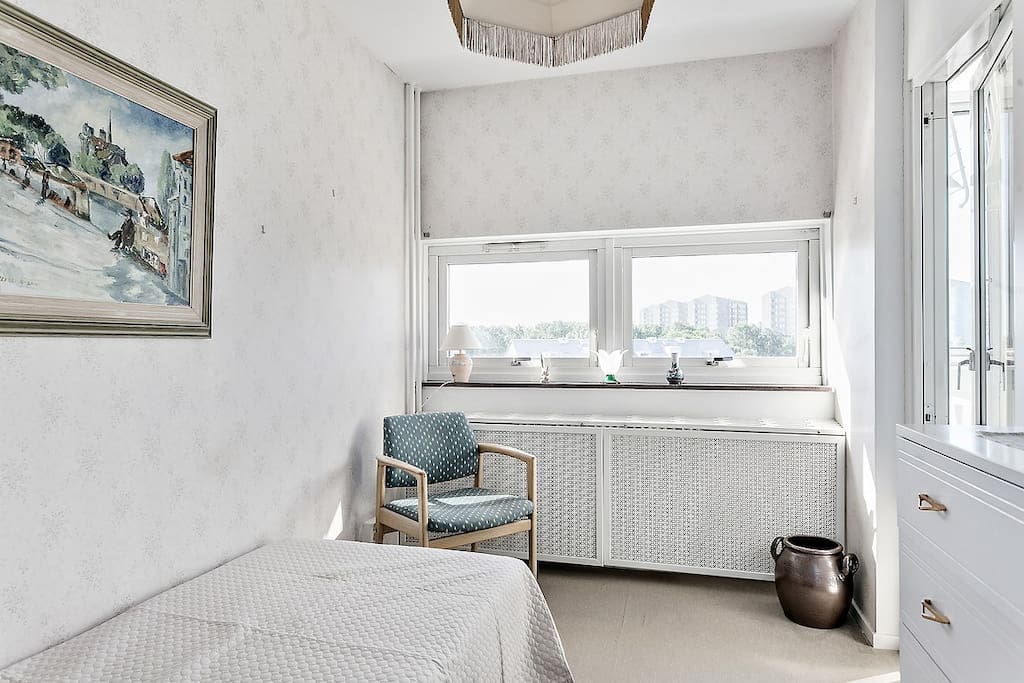 The private bedroom