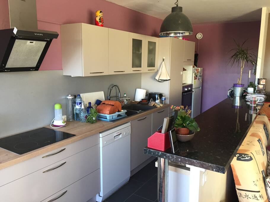Vous pouvez utiliser la cuisine / You can use the kitchen