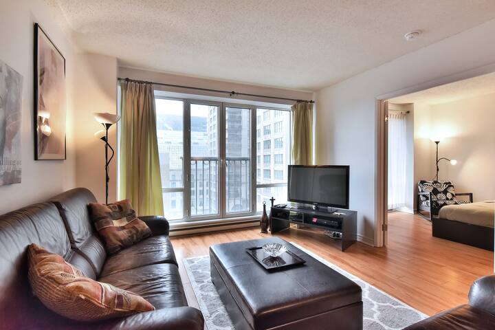 Large 2 bedroom  downtown condo w/ 2 bathrooms