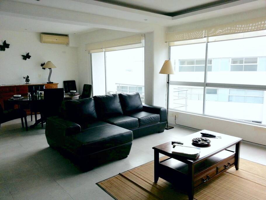 Spacious common areas