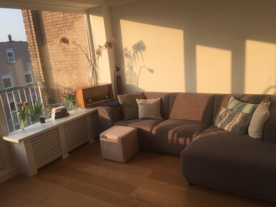 Light and spacious living room