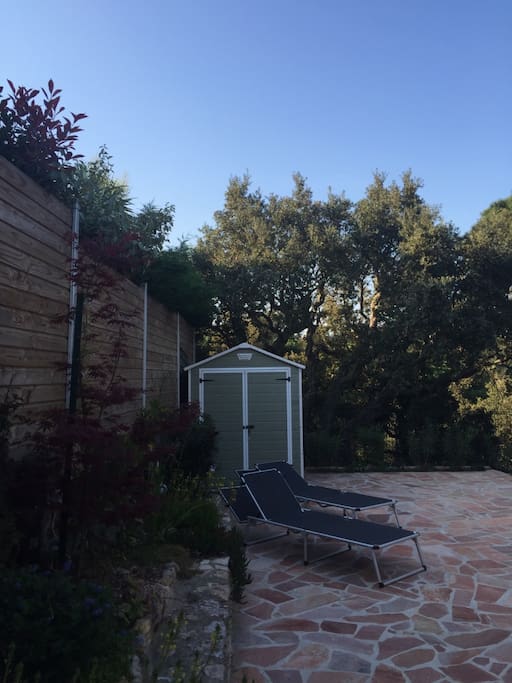 Terrasse arrière