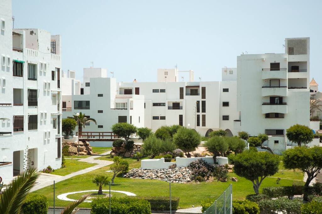Vistas a la urbanización