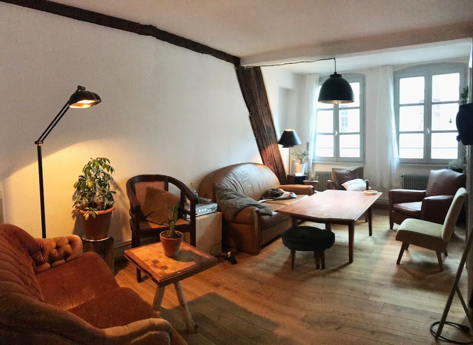 Vue de l’entrée de salon