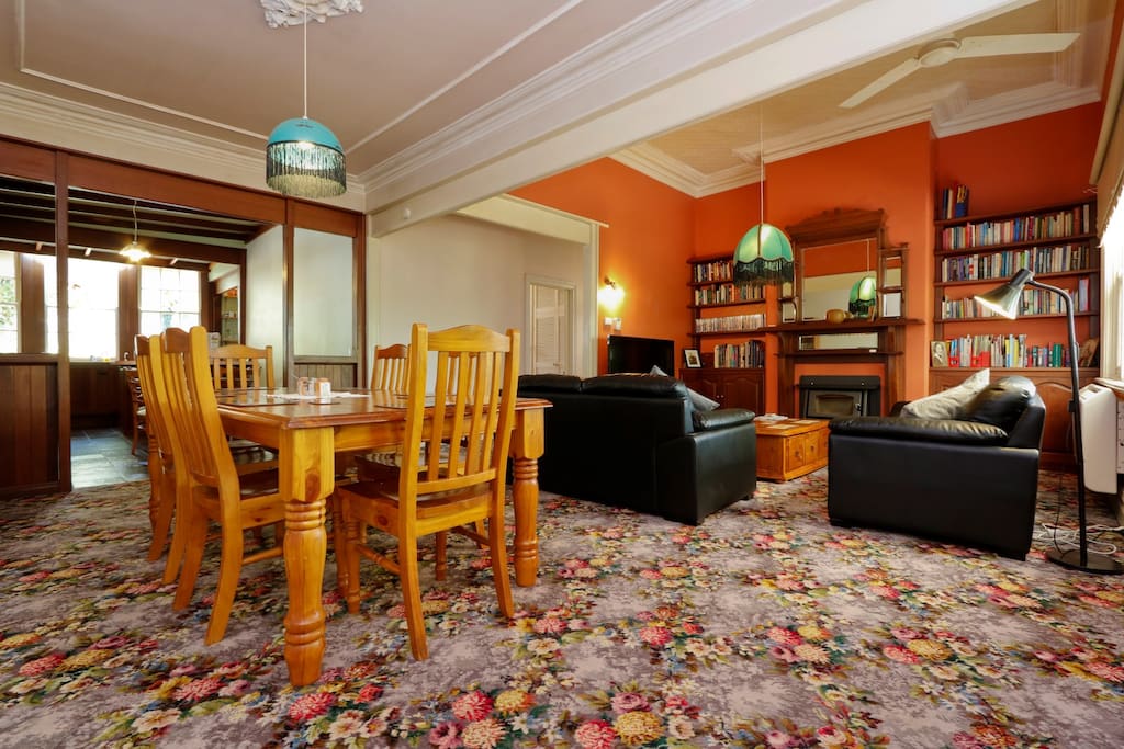 The lounge/dining area