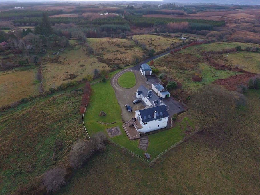 Ariel View of Property