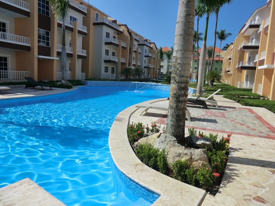 pool and social area