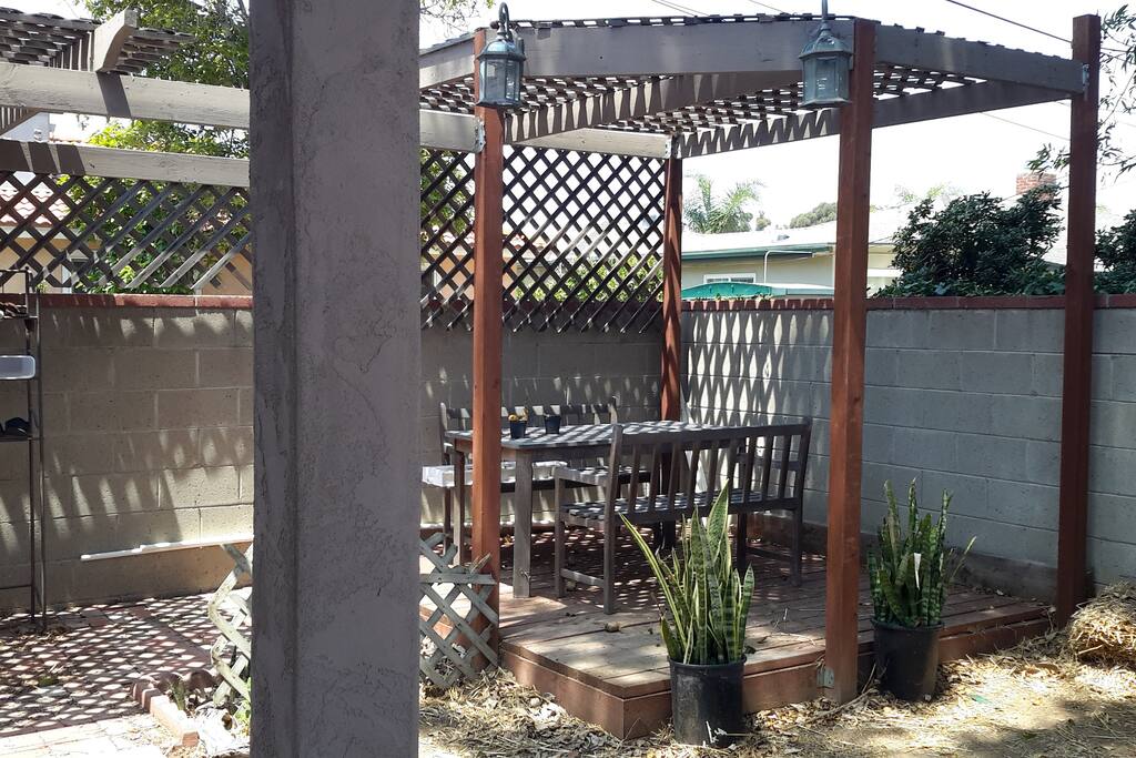 private back yard