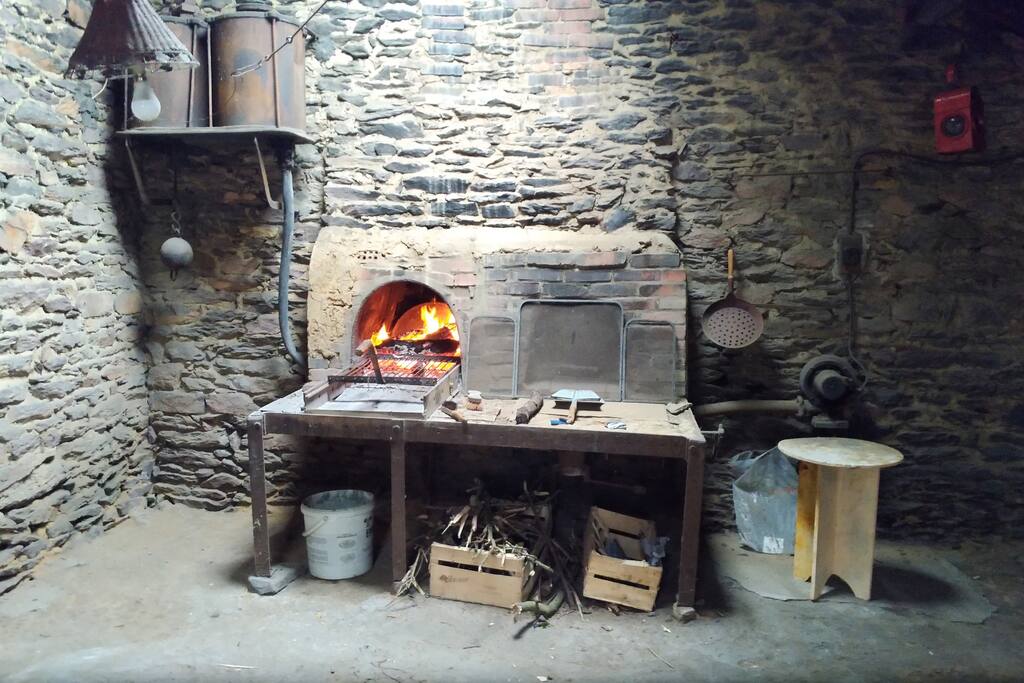 Grillades dans la forge
