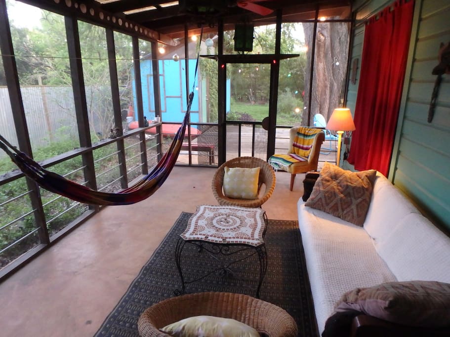Back porch - relax!