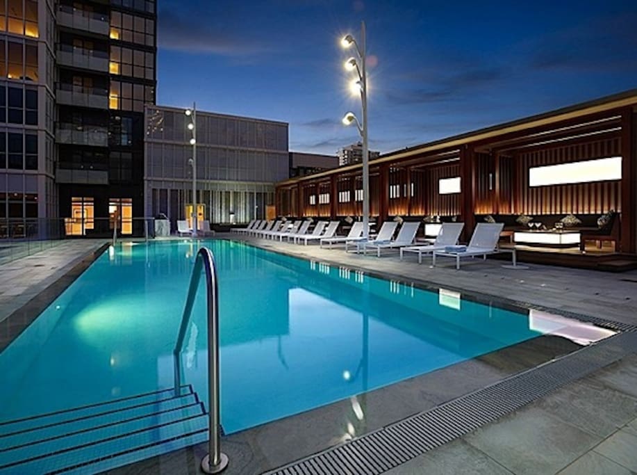 Infinity outdoor pool - Opens live May 24 weekend