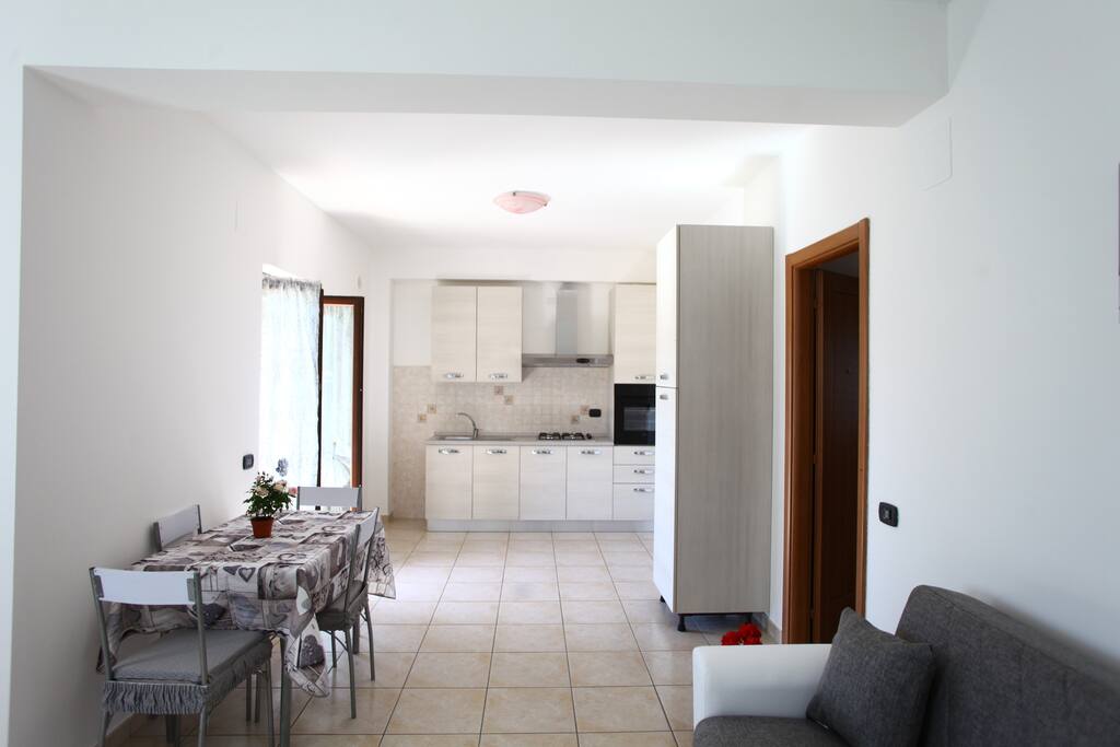 Living Room + Kitchen