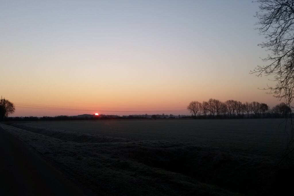 Blick aus dem Bad