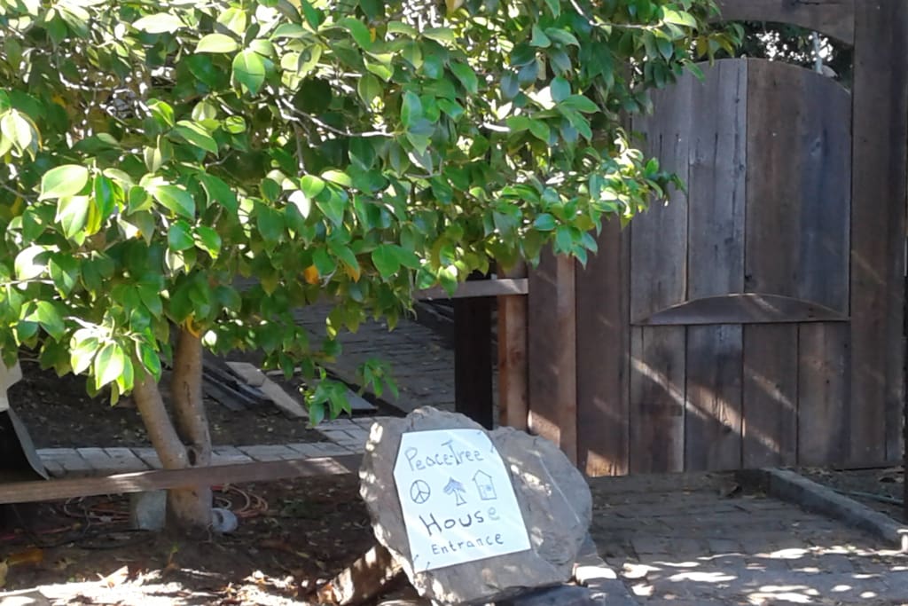 Private entry, totally separate from main house entry