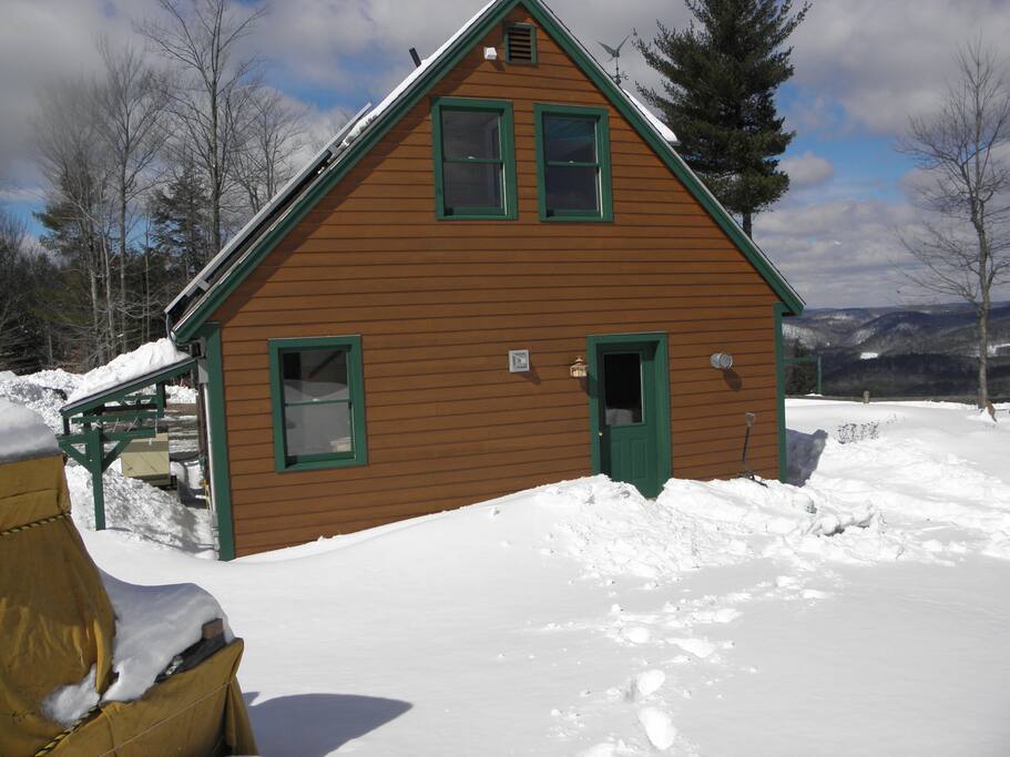 Apartment is on second floor