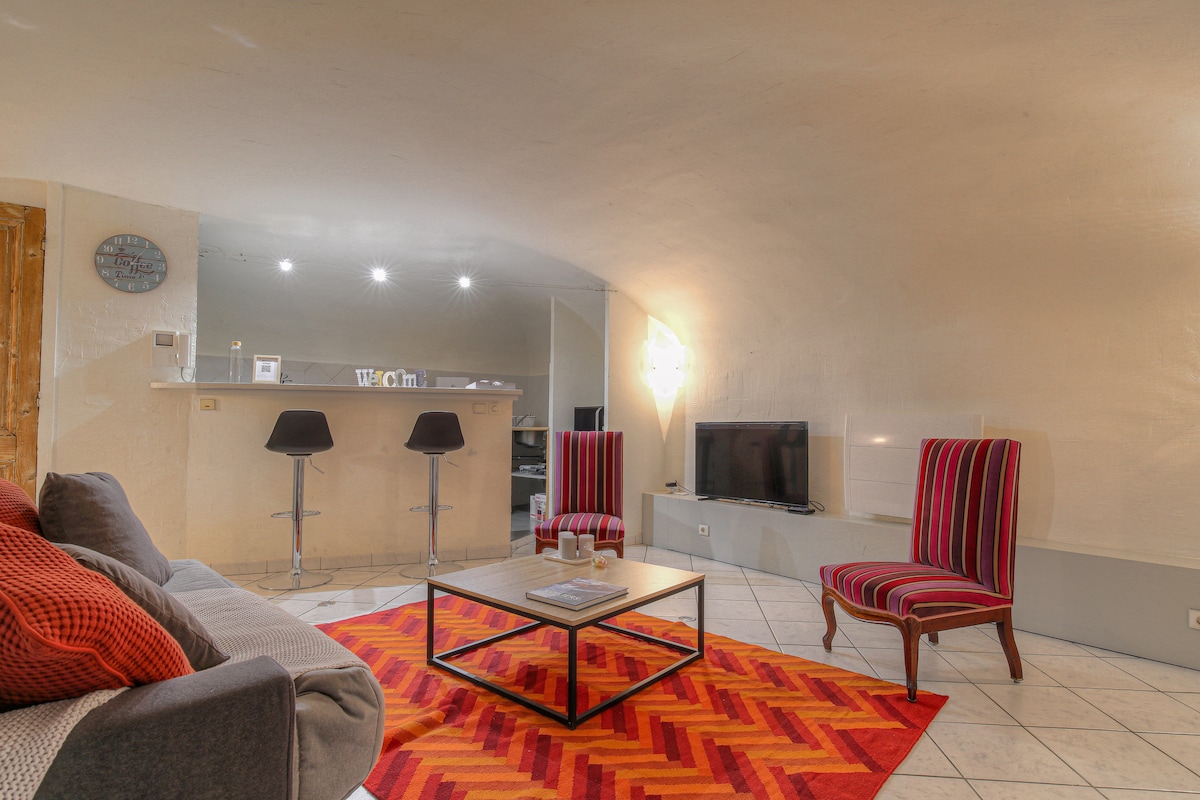 居心地の良いリビングルーム 