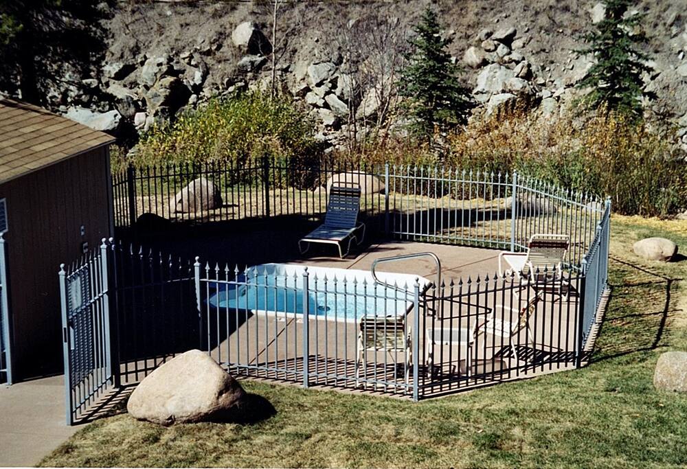 Spa outside condo