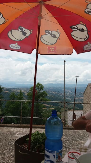 Colazione in terrazza