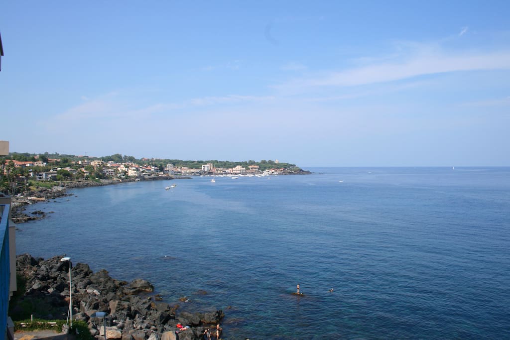 Vista dall'appartamento