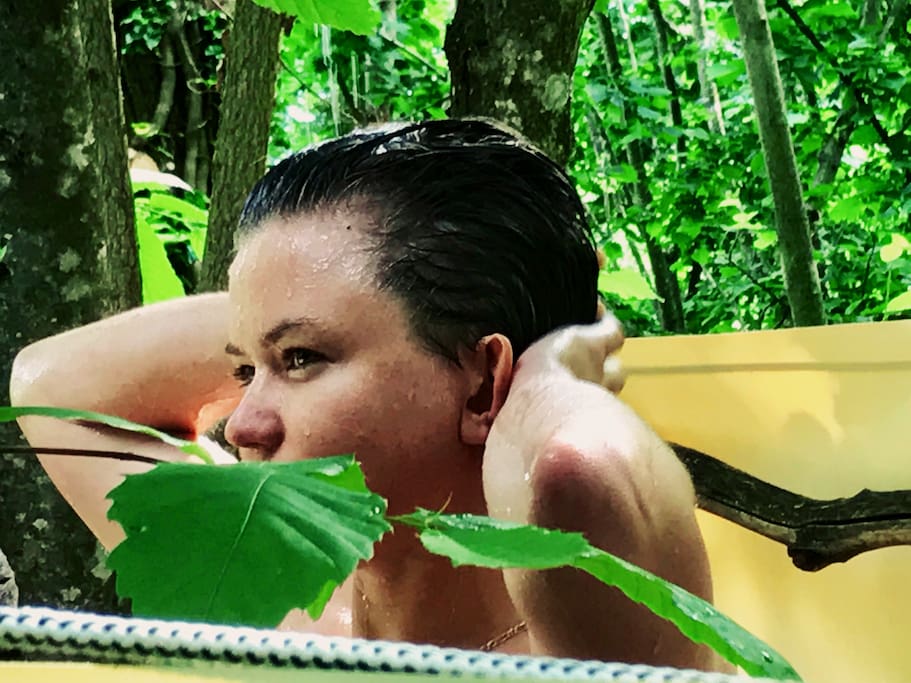 Outdoor shower