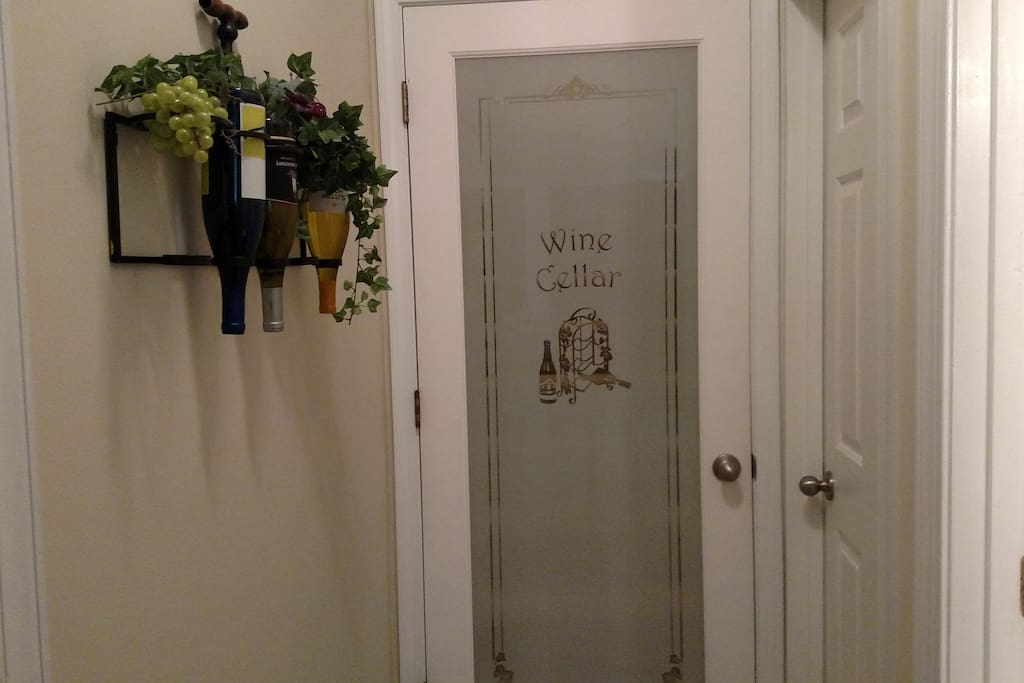 Secluded entrance to your private room. Through the kings private cellar.