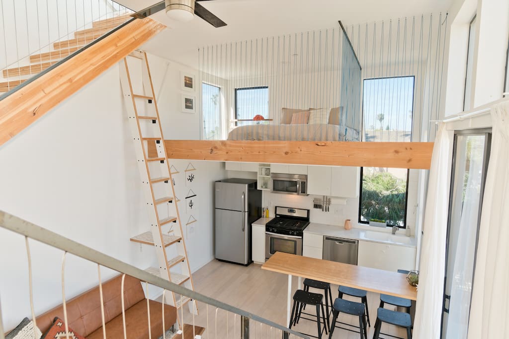 The home is bright, modern, clean, and professionally decorated and furnished.