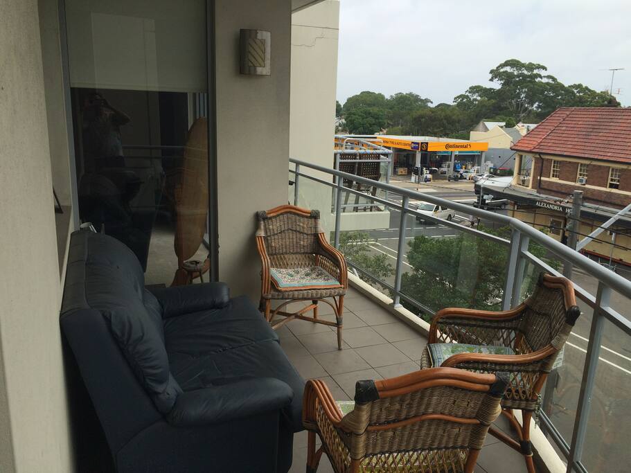 Large balcony space for entertaining or relaxing.