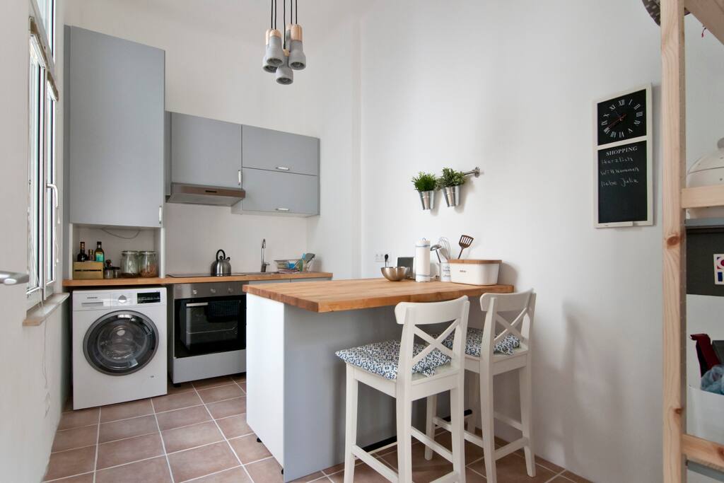 Modern kitchen for cooking