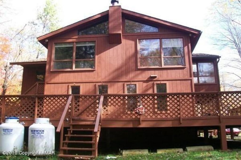 House from the river
