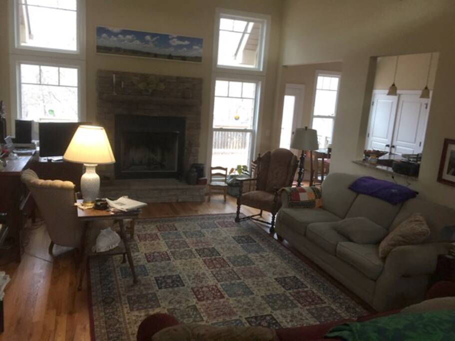 Living room natural light.