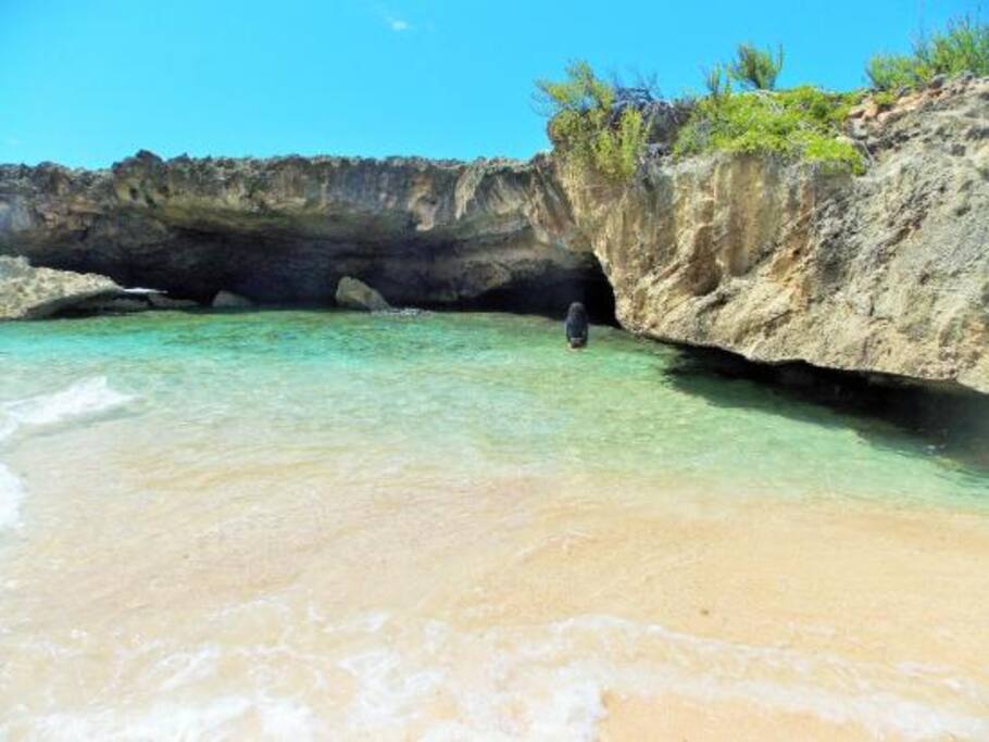 Playa las Golondrinas, playa escondida.
