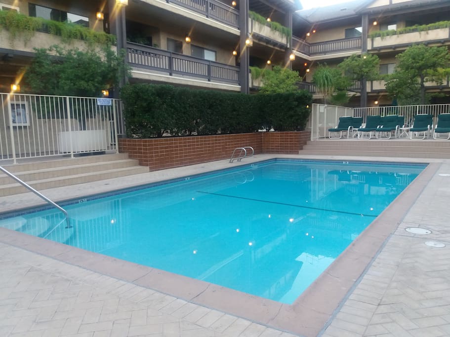 Warm swimming pool where you can do some laps to exercise profusely!!