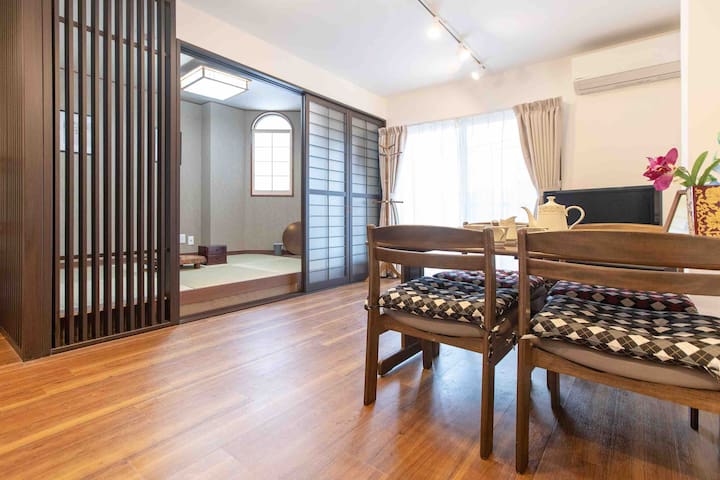 浅草花川户（竹）65平方米、池袋駅から600メートル(8人泊まり）