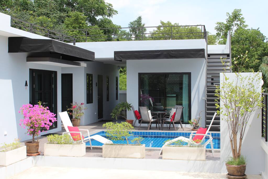 If you have booked Villa 'A''