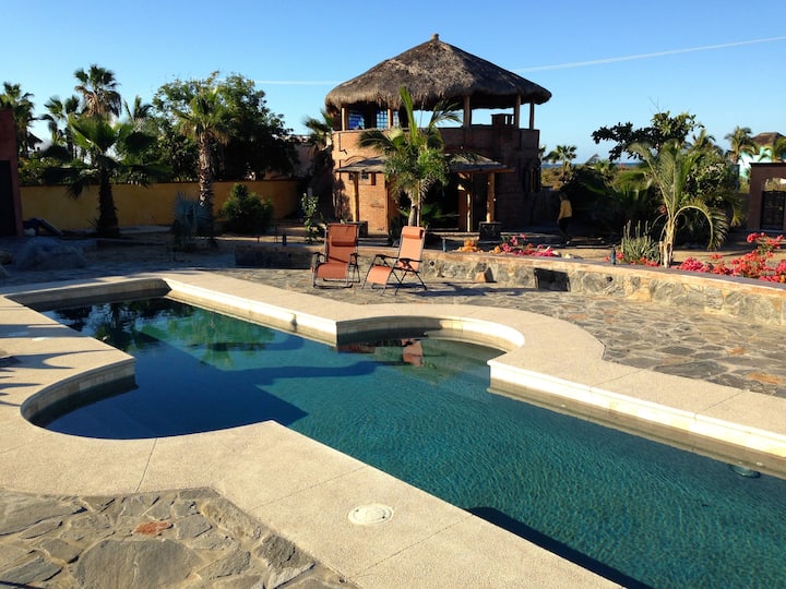 Your Baja Beach Castle Awaits! Houses for Rent in El Pescadero, Baja