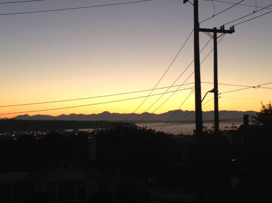 View from the balcony