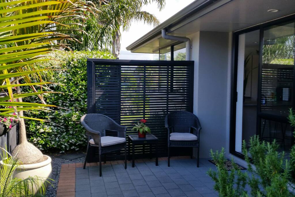 Private courtyard