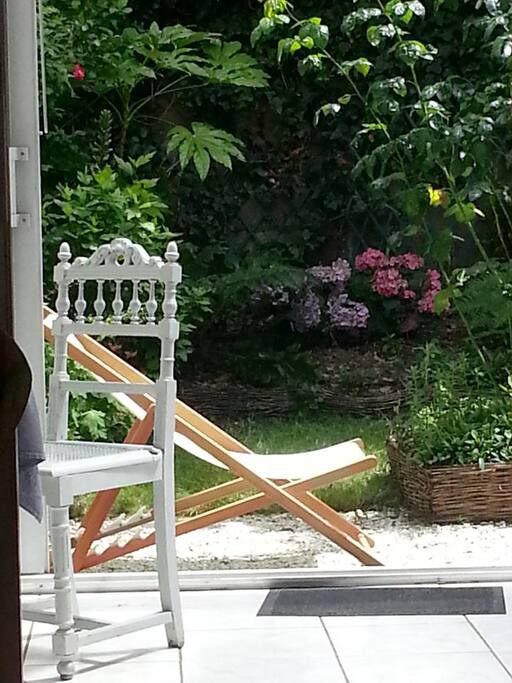 Petit jardin de ville à votre disposition