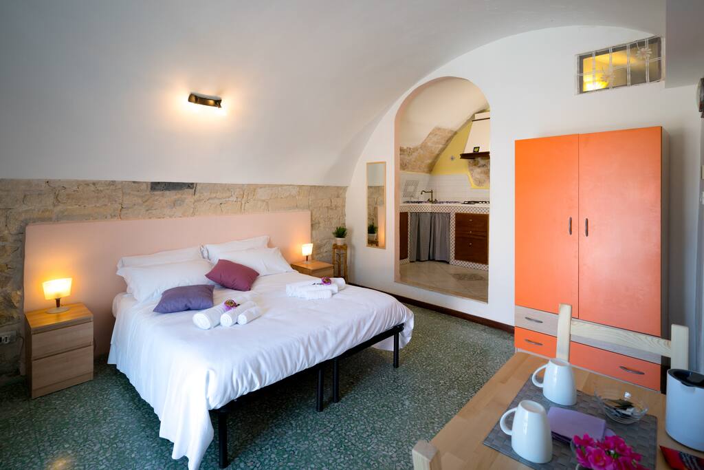 Trilocale a pian terreno e bagno privato