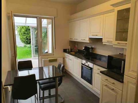 Beautiful apartment with veranda and garden on 1st floor