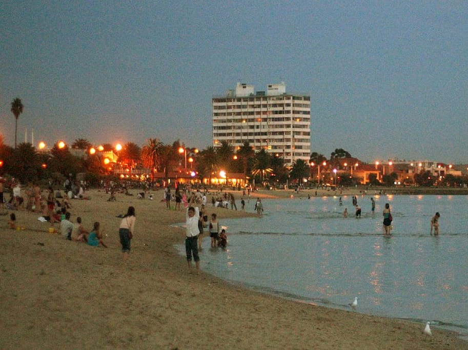 St kilda Beach