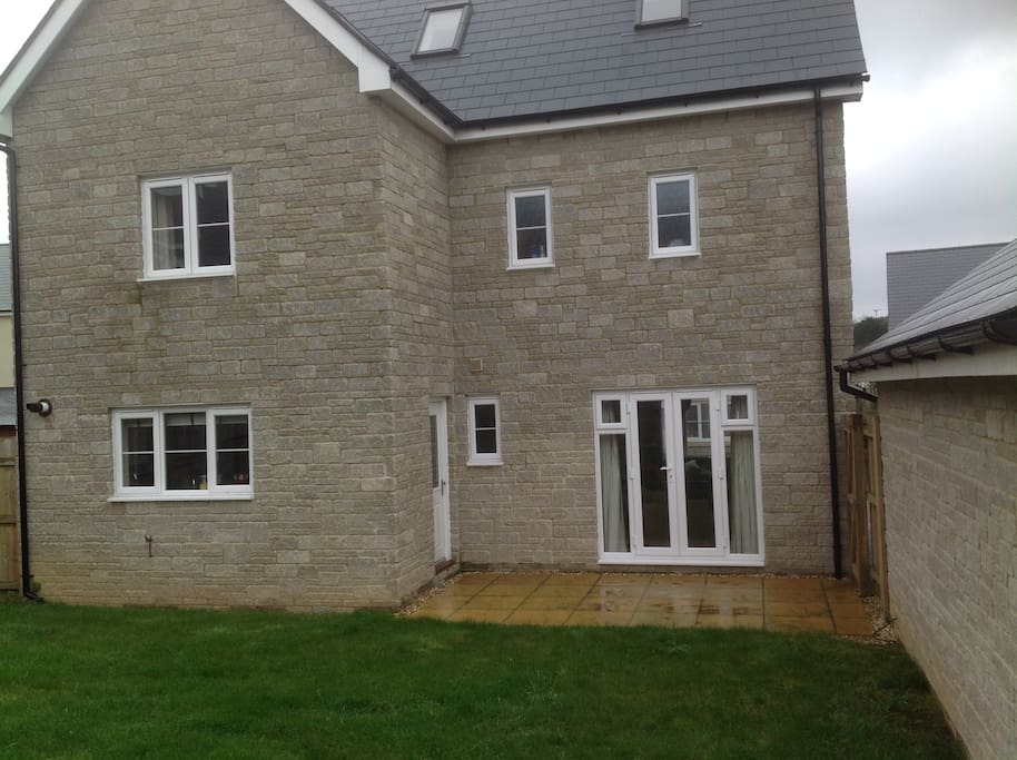 Garden is laid to lawn