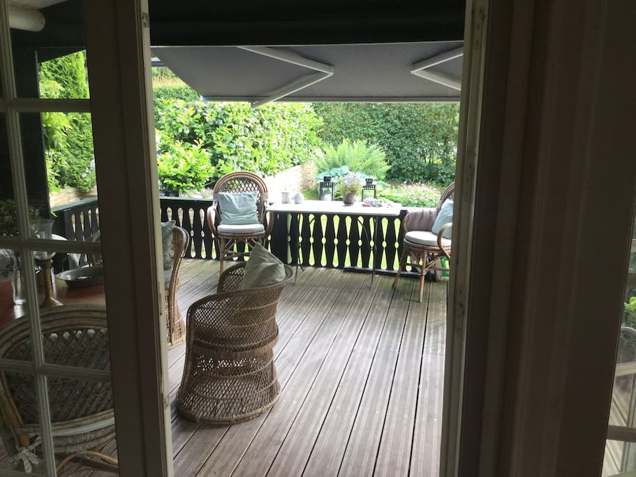 Terrasse overdækket