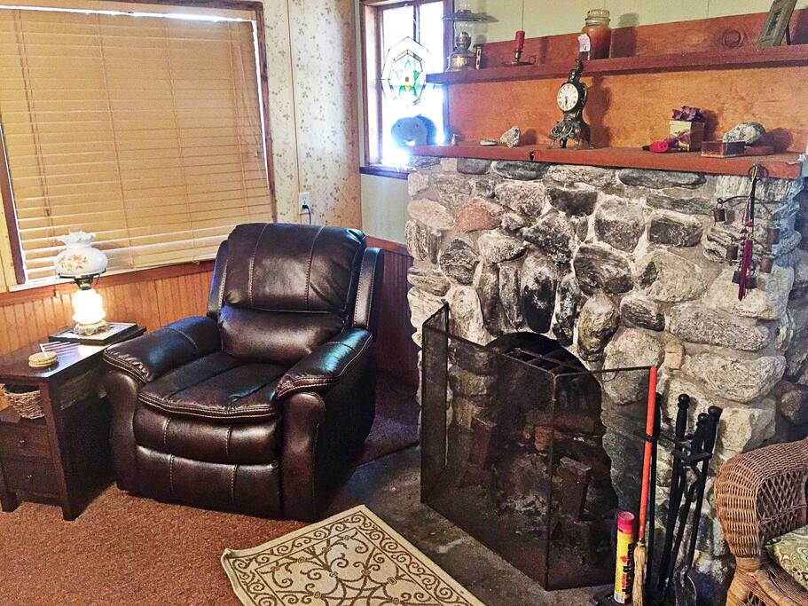 Curl up on the electric recliner with a good book!