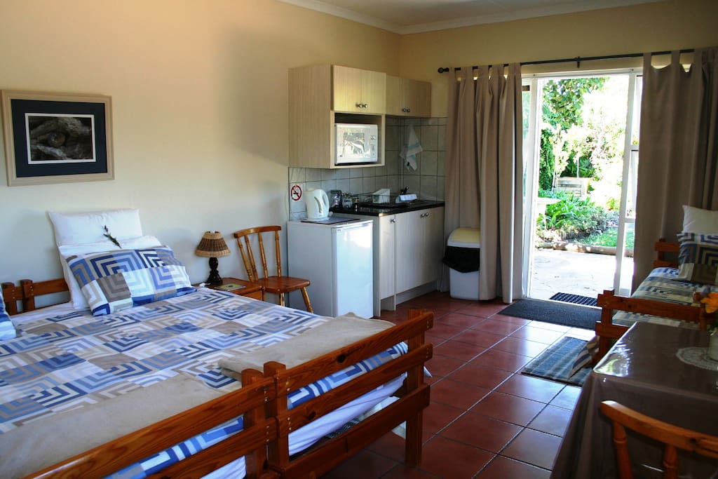 Kitchenette and private entrance.