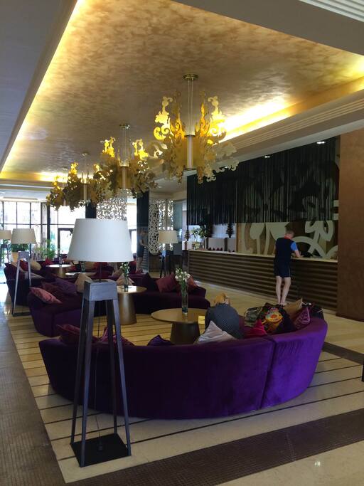 ресепшен отеля/Barcelo reception